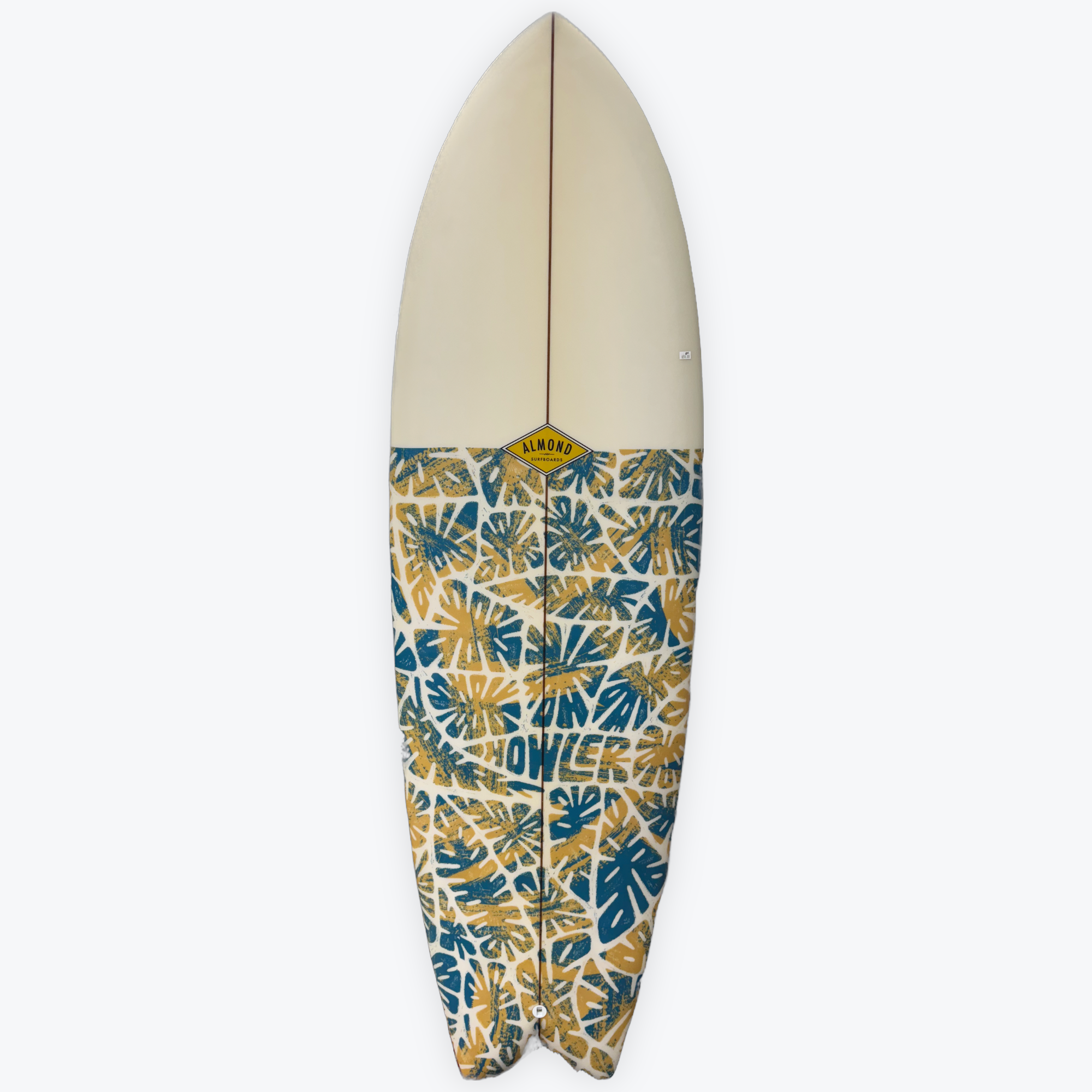 5'10 Almond Twin Fish Surfboard | BoardHouse Surf & Skate